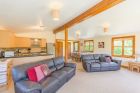Leather reclining sofas in Lodge York.